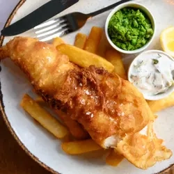 Metro - Grove (Surbiton) - A plate of fish and chips