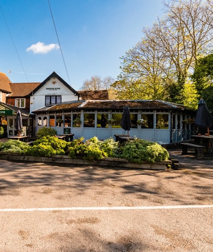 exterior of the pub