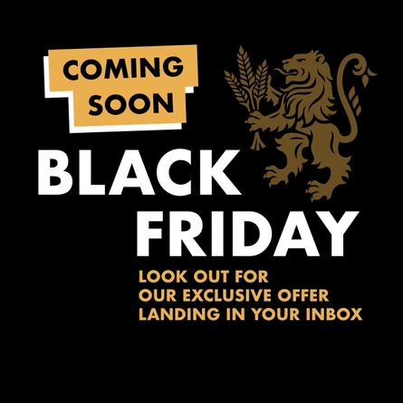 A graphic banner promoting black Friday offers at Belhaven venues.