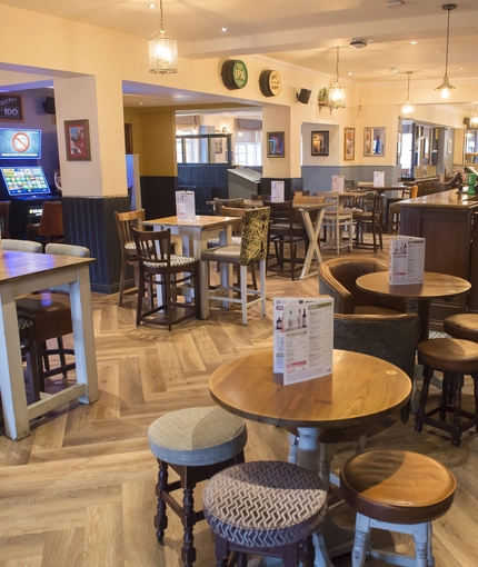 interior of the restaurant