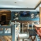 interior of the restaurant and seating area