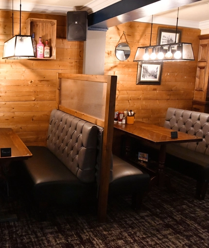 interior seating area