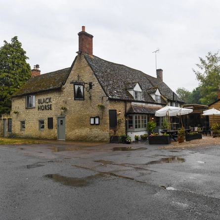 The exterior of the Black Horse.