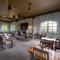 Internal seating area in a pub restaurant