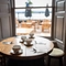 interior restaurant and seating area