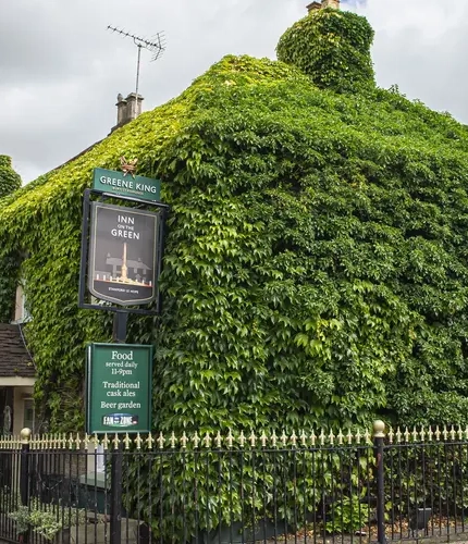 The exterior of The Inn on the Green