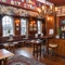 interior restaurant and seating area