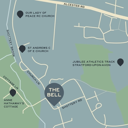 Map illustration for the Bell for Mobile 715 x 715