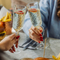 A special of burgers and prosecco served at Crafted Venues.