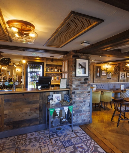 interior seating area