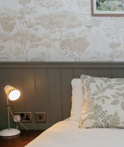 A Twin bedroom at the Ardencaple Hotel.