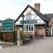 Exterior view of a pub entrance