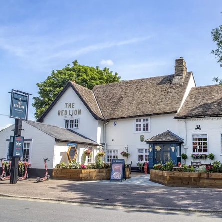 exterior of the pub