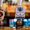 The interior bar focusing on various pumps at The Blue Posts.