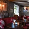 Interior seating area in a pub restaurant