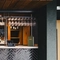 The bar in the beer garden at The Prince Of Wales.