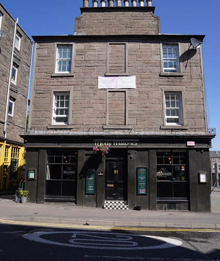 The exterior of the venue