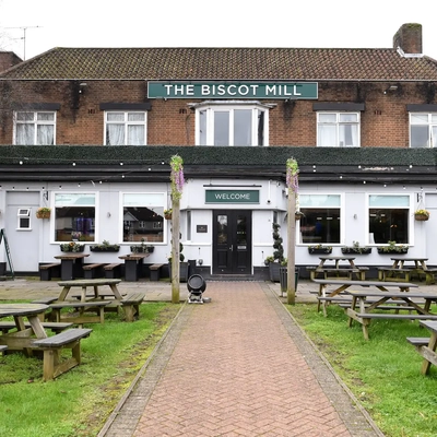 exterior of the pub