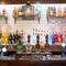 The bar of at the Corner House.