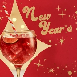 A graphic promoting New Years at Farmhouse Inns.