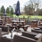 The beer garden of The Fairmile.