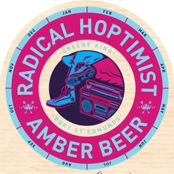 A pump clip for Radical Hoptimist.