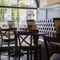 Internal seating area in a pub restaurant