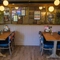 The interior restaurant and seating area at the Tudor Arms.