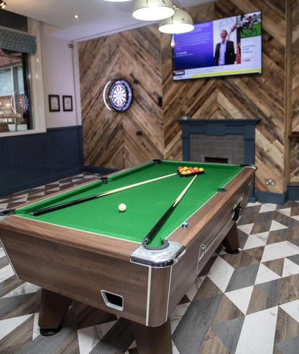 Interior Pool Table
