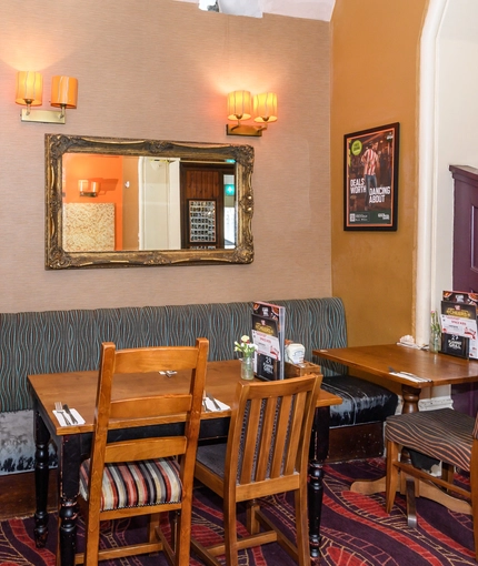interior of the restaurant
