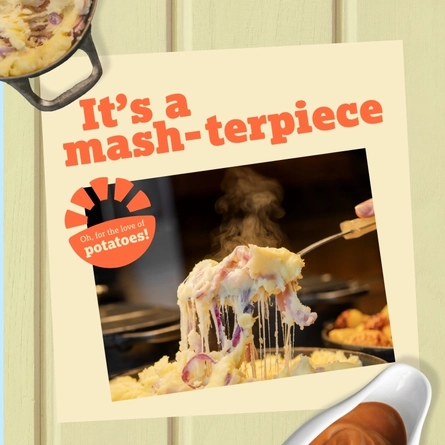 Cheesy Onion Mash is back!
