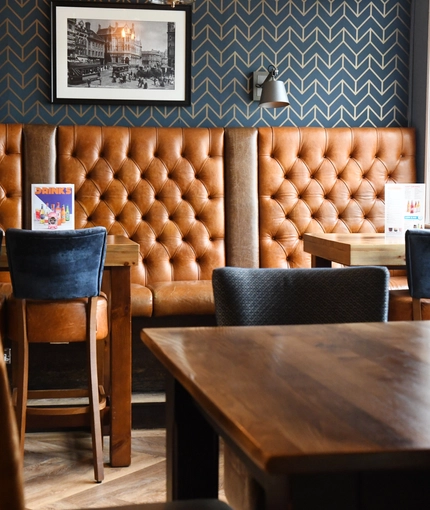 interior of the restaurant