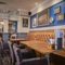 interior of the restaurant and seating area