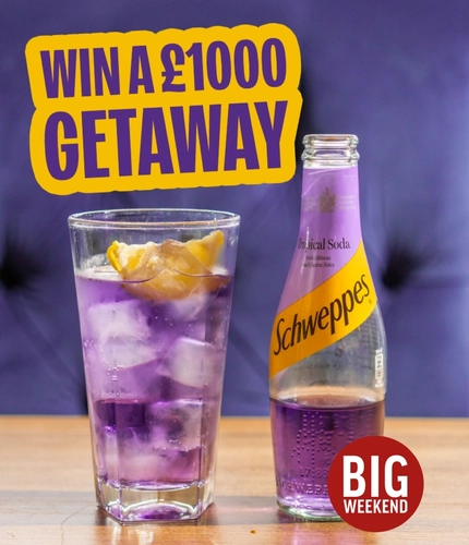 A banner promoting the Big Weekend campaign at Scottish Hungry Horse venues.