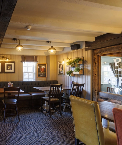 interior seating area