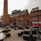 exterior beer garden