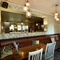 Interior seating area in a pub restaurant