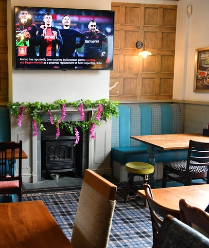 interior seating area