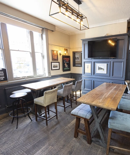 interior seating area