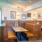 The interior restaurant and seating area at the Poachers 