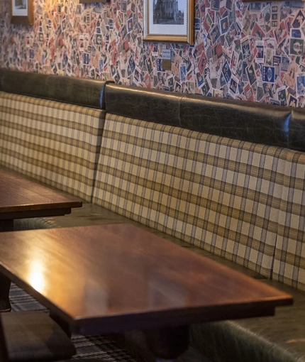 interior seating area