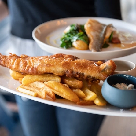 Metro - Granta (Cambridge) - A plate of fish and chips