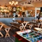 interior of the restaurant with bar