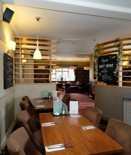 interior seating area