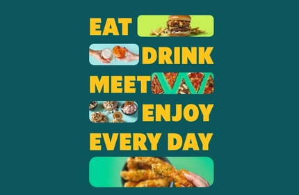 Eat, drink, meet, enjoy every day