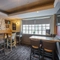 interior restaurant and seating area