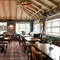 internal bar and seating area of the pub
