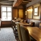 The restaurant area of The Coleshill Hotel.