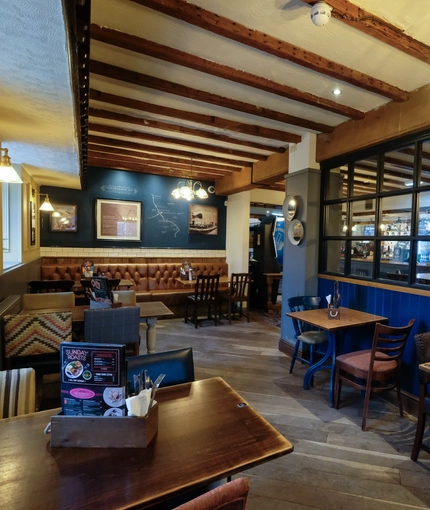 interior of the restaurant