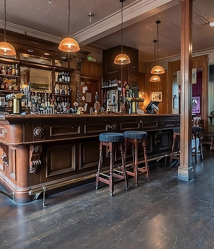 Metro - Warwick Castle (Maida Vale) - The bar area of The Warwick Castle